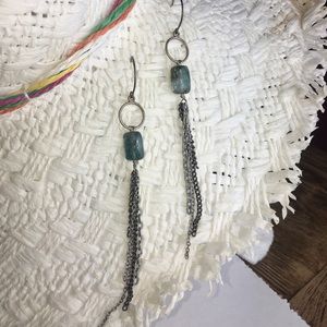 Gemstone earrings